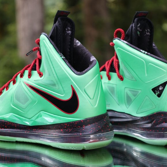 Nike LeBron 10 X Cutting Jade Men\'s Size 8.5